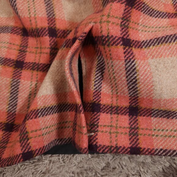 LL Bean Favorite Fit Plaid Pencil Skirt Womens 12 Wool Nylon Blend Lined Preppy - Picture 11 of 15